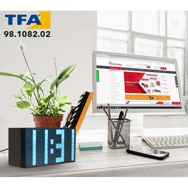 TFA - Wecker - elektronisch - Schreibtisch, geeignet für Wandmontage kaufen