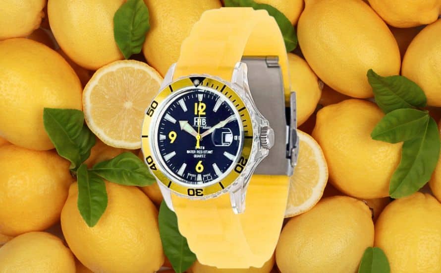 FHB Fun Watch jaune