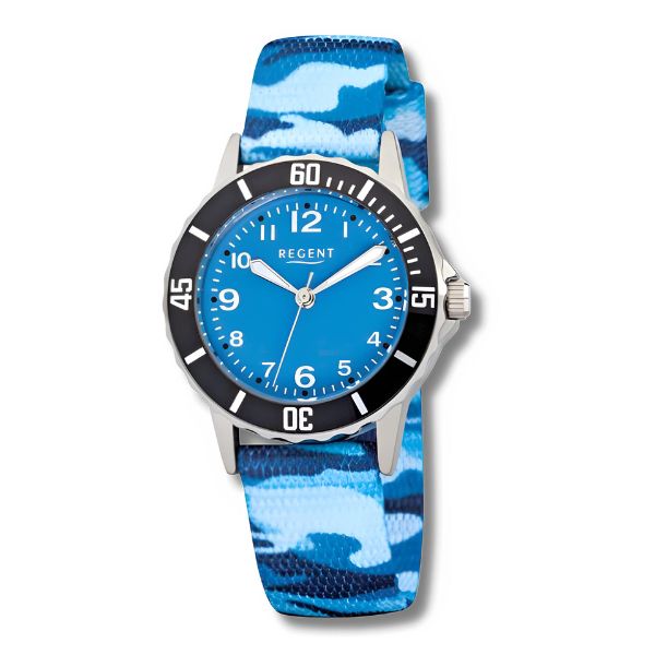 Montre Enfant Camoflage bleu